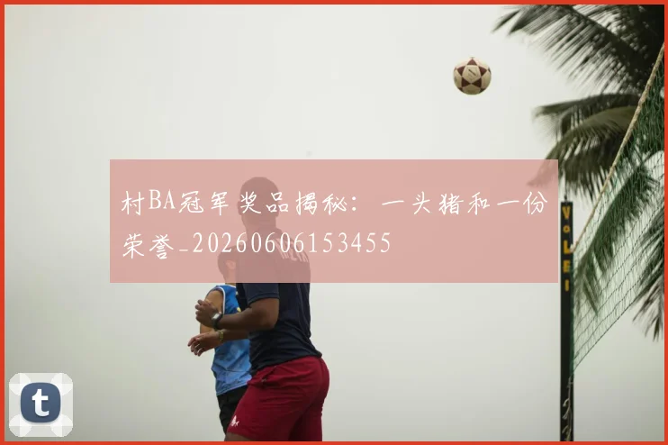 村BA冠军奖品揭秘：一头猪和一份荣誉_20260606153455